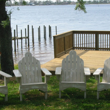 beautiful custom made wooden lawn chairs