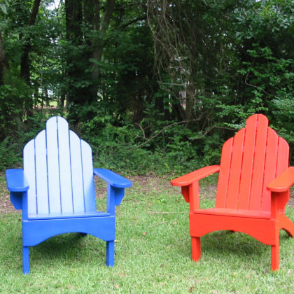 locally made wooden deck chairs alabama
