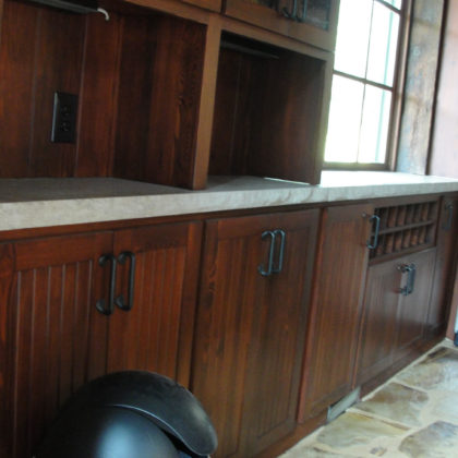 custom designed bar cabinetry alabama
