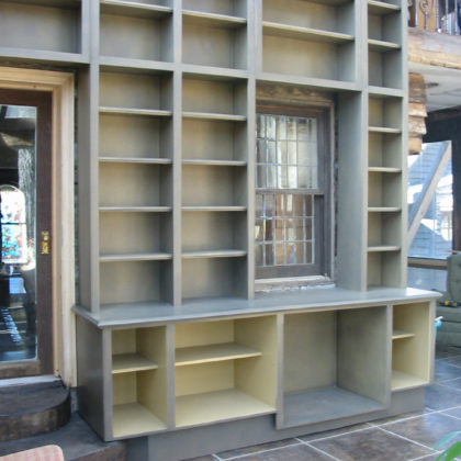 custom book case design birmingham alabama