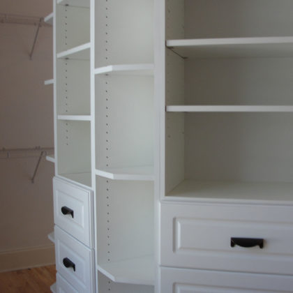 custom built closet storage and shelving riverchase alabama