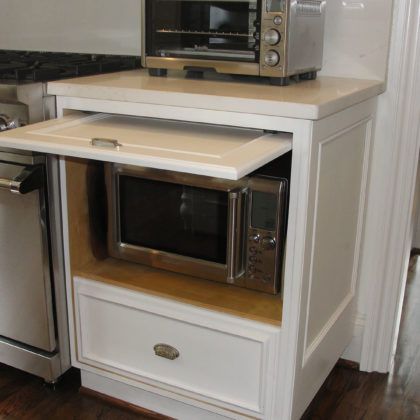 customized kitchen microwave cabinets birmingham alabama